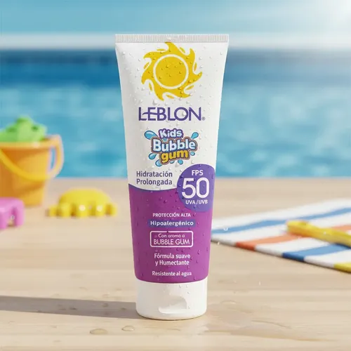 Leblon kids bubble gum fps50 90gr